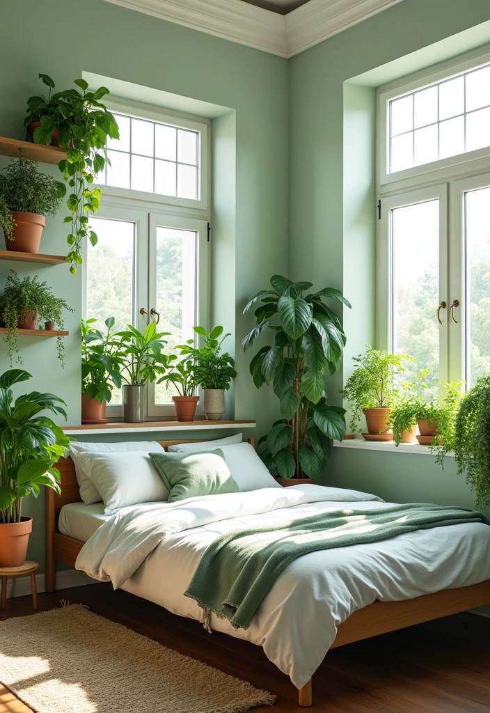 15 Stunning Bedroom Decor Transformations Under $100 (You Won't Believe #3!) - 9. Nature's Touch