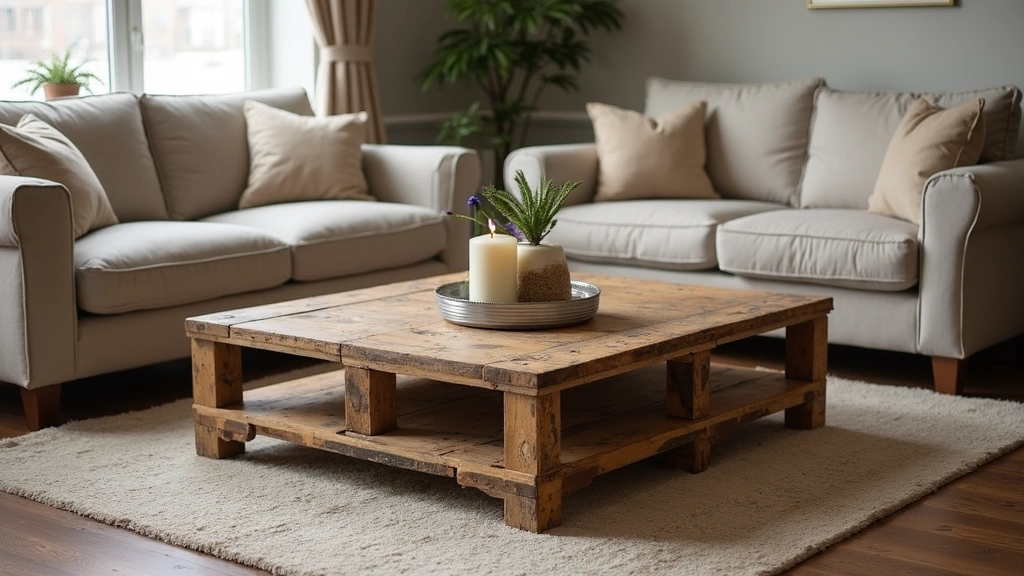 18 Jaw-Dropping Upcycled Furniture Ideas That Will Inspire Your Next Project (Check Out #14!) - 2. Pallet Wood Coffee Table