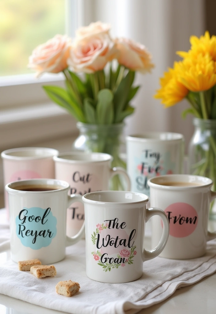 21 Heartfelt DIY Gifts That'll Make Your Friends and Family Love You Even More! - 4. Personalized Mugs