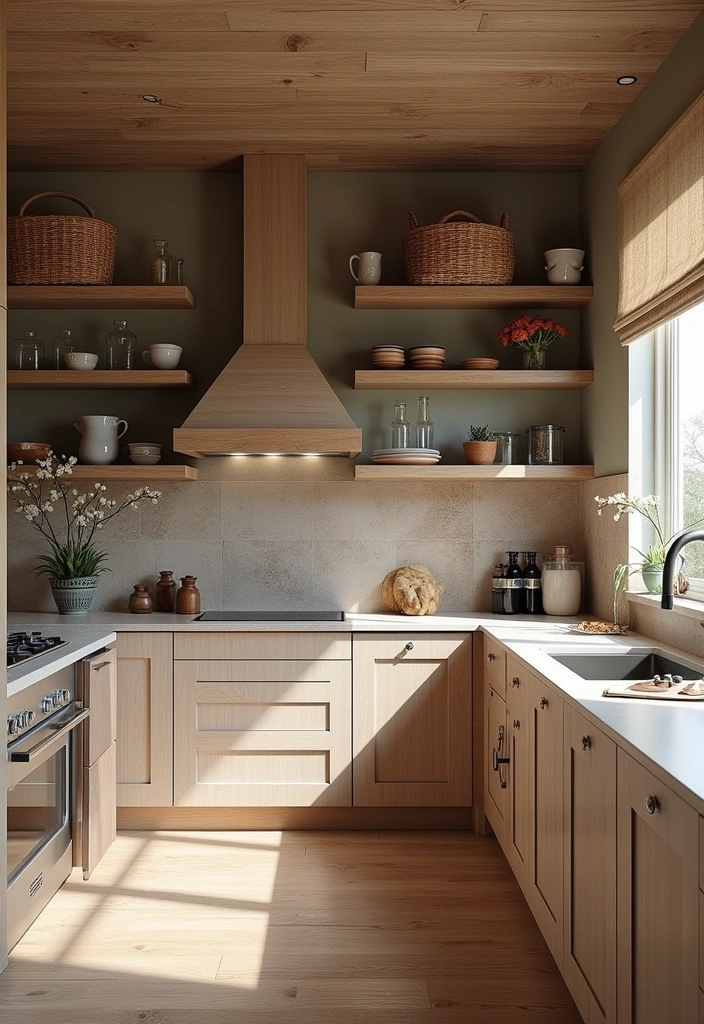 22 Modern Kitchen Styling Tips That'll Make You Want to Cook Every Day (#14 Will Inspire You!) - 10. Mix and Match Textures