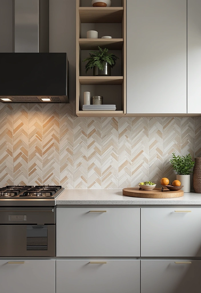 22 Modern Kitchen Styling Tips That'll Make You Want to Cook Every Day (#14 Will Inspire You!) - 20. Highlight Your Backsplash
