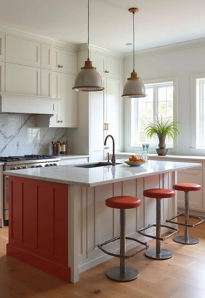 22 Modern Kitchen Styling Tips That'll Make You Want to Cook Every Day (#14 Will Inspire You!) - 8. Feature a Statement Island