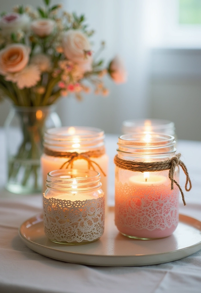 25 Easy DIY Home Decor Projects That Look Like a Million Bucks! - 6. Chic DIY Candle Holders