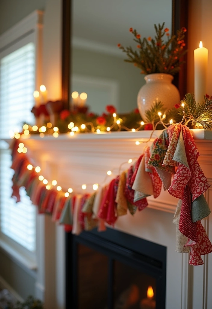 25 Stunning DIY Home Decor Projects That'll Transform Your Space on a Budget! - 18. Fabric Scrap Garland