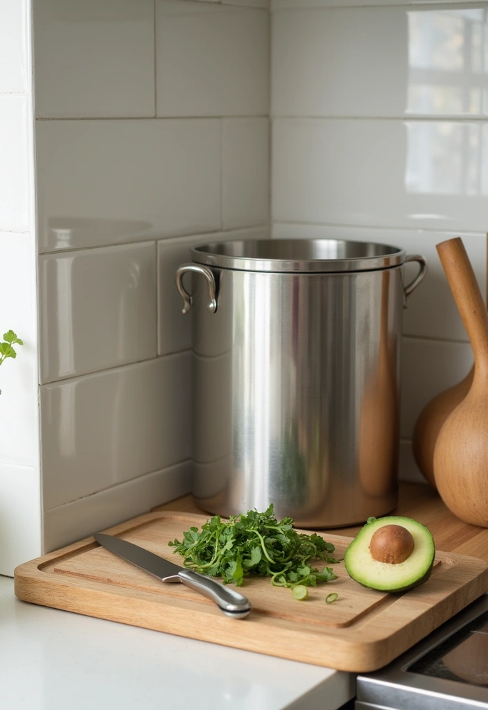 20 Eco-Friendly Kitchen Ideas That'll Help You Go Green (And Save the Planet!) - 7. Composting Station