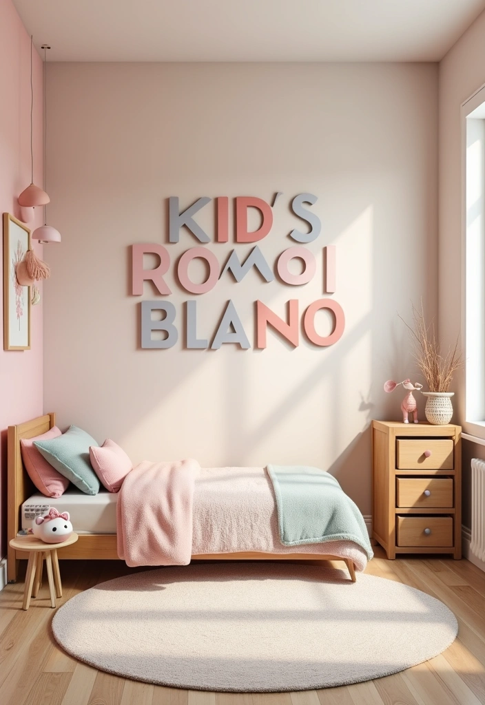 22 Kids Room Paint Ideas That Will Make Bedtime a Dream (Don't Miss #10!) - 20. Personalized Walls