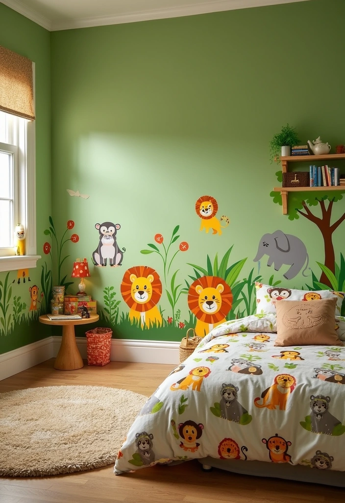 22 Kids Room Paint Ideas That Will Make Bedtime a Dream (Don't Miss #10!) - 6. Adventure Awaits