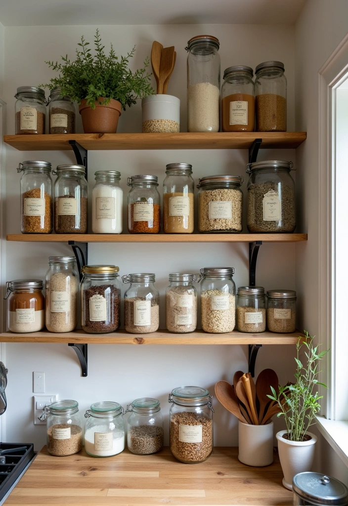 25 Kitchen Hacks That Will Transform Your Space and Blow Your Mind! - 19. Utilize Empty Jars for Storage