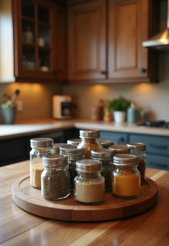 25 Kitchen Hacks That Will Transform Your Space and Blow Your Mind! - 5. Lazy Susan for Spices