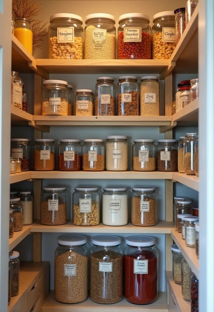 25 Kitchen Hacks That Will Transform Your Space and Blow Your Mind! - 8. Clear Storage Containers